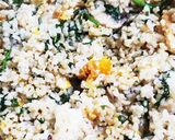 お年寄り絶賛シリーズ☆春菊炒飯☆五分米☆作り方8写真