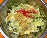 四角いお好みモダン焼き・チーズ入り♬作り方4写真