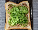 缶詰で簡単◎さば味噌ピザトースト作り方6写真