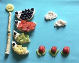 可愛い鯉のぼりのフルーツオープンサンド作り方7写真