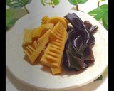 タケノコと結び昆布の煮物作り方8写真