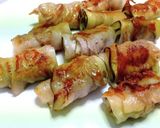 なすとチーズの豚バラ巻き作り方7写真