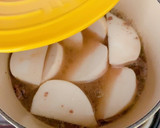 とろとろ蕪の煮ものひき肉あん作り方8写真