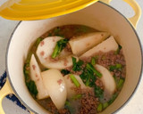 とろとろ蕪の煮ものひき肉あん作り方11写真