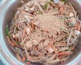 五色きんぴら(ゴボウとにんじんの冷凍)作り方6写真