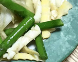 成長しすぎた少し大きめのタケノコの煮物　作り方5写真