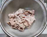 冷やし茹で豚のネギソースがけ（蒜泥白肉）作り方6写真