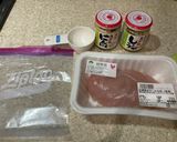桃屋のしょうがとにんにく漬け鶏胸肉作り方1写真