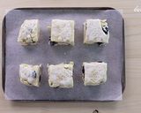 ブルーベリーとホワイトチョコスコーン作り方13写真