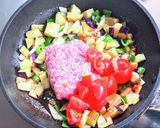 ペヤングアレンジ✿ガパオ風まぜそば作り方5写真