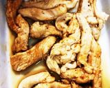 レンジでヘルシー鶏胸肉のふっくら照り焼き作り方5写真