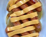 玉ねぎとウインナーのケチャップチーズ焼き作り方8写真