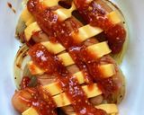玉ねぎとウインナーのケチャップチーズ焼き作り方9写真