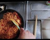 ナポリタン　スパゲティ　野菜たっぷり作り方9写真