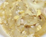 めんつゆで作る簡単時短！基本の親子丼♫作り方9写真