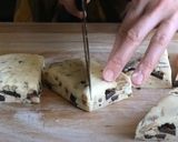 チョコとピーカンナッツ入りスコーン作り方15写真