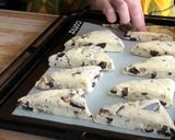 チョコとピーカンナッツ入りスコーン作り方16写真