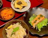 簡単美味しい彩り筍炊き込み混ぜご飯作り方7写真