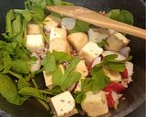 葉も一緒に♪ラディッシュと厚揚げの炒め煮作り方11写真