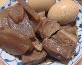 味染み100点！豚の角煮♡作り方8写真