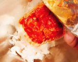 簡単・サラダチキンのキムチチーズ焼き作り方2写真