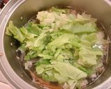 春の豚汁(春キャベツ入り)作り方4写真
