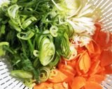 飲み干せるつけ麺作り方1写真