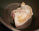 水なし！新玉ねぎだけで煮込む豚肩ロース作り方3写真