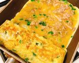 お弁当にも☆豚そぼろ入りごちそう卵焼き作り方5写真