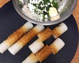 お弁当用☆ちくわの青のり揚げ作り方1写真