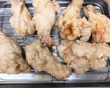 鶏手羽元で☆柚子胡椒の塩からあげ作り方6写真
