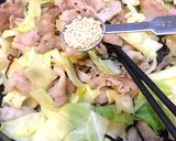 豚バラ肉とキャベツの塩昆布炒め★簡単作り方6写真