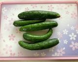 キュウリの塩もみ作り方1写真