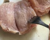 鶏ムネ味噌ヨーグルト　チーズキノコソース作り方3写真