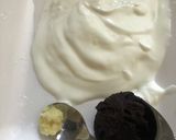 鶏ムネ味噌ヨーグルト　チーズキノコソース作り方4写真