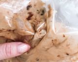 鶏ムネ味噌ヨーグルト　チーズキノコソース作り方5写真