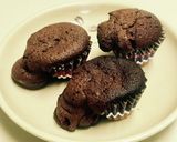 チョコレートのミニカップケーキ作り方12写真