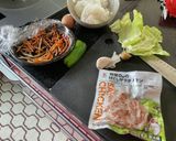 きんぴらごぼうと春キャベツのチャーハン作り方1写真