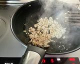 きんぴらごぼうと春キャベツのチャーハン作り方4写真