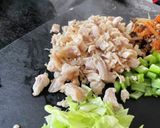 きんぴらごぼうと春キャベツのチャーハン作り方5写真