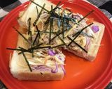 ごま香るサバ缶で簡単クリチトースト作り方7写真