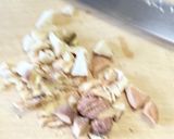 生ハムとチーズ、ナッツののせただけサラダ作り方3写真