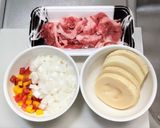 筍のステーキ◎牛肉バター醤油仕立て作り方1写真