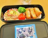 お弁当のふりかけは…別添で☆作り方4写真