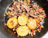 筍のステーキ◎牛肉バター醤油仕立て作り方6写真