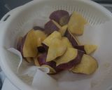 みりんのシロップでコクのある大学芋作り方3写真