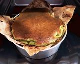 簡単♡しっとり濃厚抹茶バスクチーズケーキ作り方6写真
