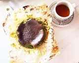 簡単♡しっとり濃厚抹茶バスクチーズケーキ作り方7写真