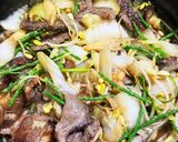 そずり肉又は、牛肩ロースでしょうが焼き風作り方5写真