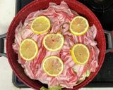豚バラ肉とキャベツの蒸し焼き作り方3写真